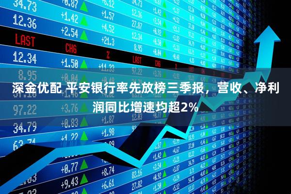 深金优配 平安银行率先放榜三季报，营收、净利润同比增速均超2%