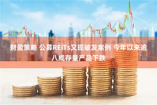 财盈策略 公募REITs又现破发案例 今年以来逾八成存量产品下跌